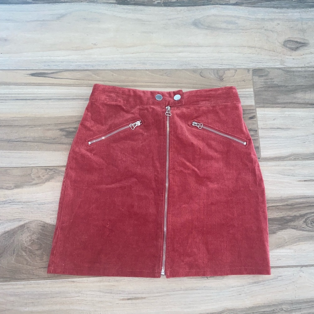 Corduroy Skirt